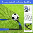 thumbnail image 2 of MoKo Backyard Soccer Goal for Kids, 5' x 4' Portable Pop Up Soccer Nets for Outdoor Indoor Soccer Training Equipment, 2 of 7