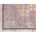 thumbnail image 6 of Unique Loom Stormy Chromatic Rug Multi/Blue 8' Round Bohemian Contemporary Perfect For Dining Room Entryway Bed Room, 6 of 10