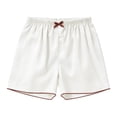 thumbnail image 4 of Girls Shorts Satin Elastic Waisted Casual Comfy Lounge Short with Bowknot Summer Sleepwear Size 5-14, 4 of 7