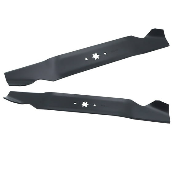 2× Blades For 42" Cub Cadet MTD Ride on Mowers 942-0647 942-0616A 942-0647 Black