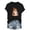 Black, variant on Halloween Pumpkin Face Graphic T-Shirt Womens Short Sleeve Round Neck Casual Soft Tops Tees Shirt Fall Pumpkin Shirts Womens Casual Autumn Thanksgiving Graphic Tees Party, Black L