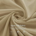 thumbnail image 5 of Subrtex Elastic Wrap Around Bed Skirt Dust Ruffle Smooth Soft Bed Frame Cover 15-inch Drop (Twin, Sand), 5 of 6