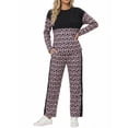 thumbnail image 2 of oyyn Fashion Women 2 Piece Set Outfits Casual Pullover and Pants Jogger Tracksuit Female Sweatsuit Long Sleeve Activewear Set S, 2 of 7