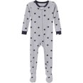 thumbnail image 2 of Gerber Gender Neutral Footed One-Piece Pajamas, 4-Pack, Sizes 0/3 Months - 5T, 2 of 10