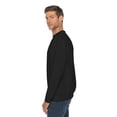 thumbnail image 3 of Black Sweatshirts for Men Womens Sweatshirt Casual Plain Long Sleeve Black Sweaters for Women and Men, 3 of 5