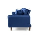 thumbnail image 5 of Sofá Cama De Lino Azul Makora Modelo Brokman, 5 of 8