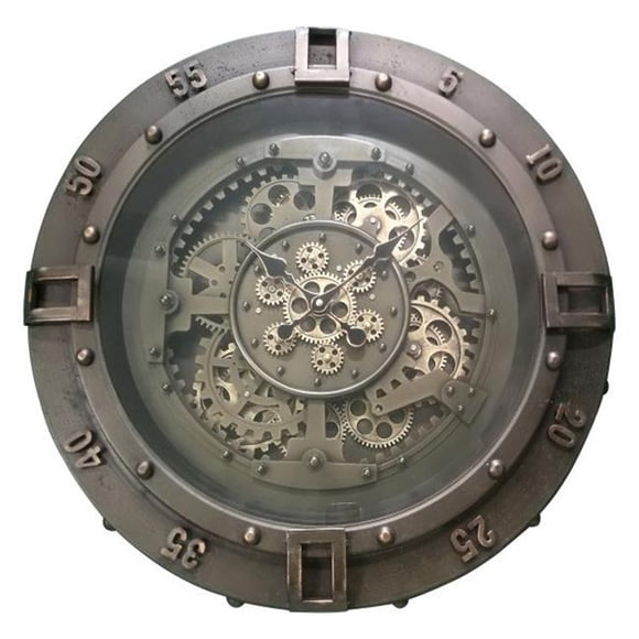 Yosemite Home Decor 5140031 Horloge Murale Loft Urbain