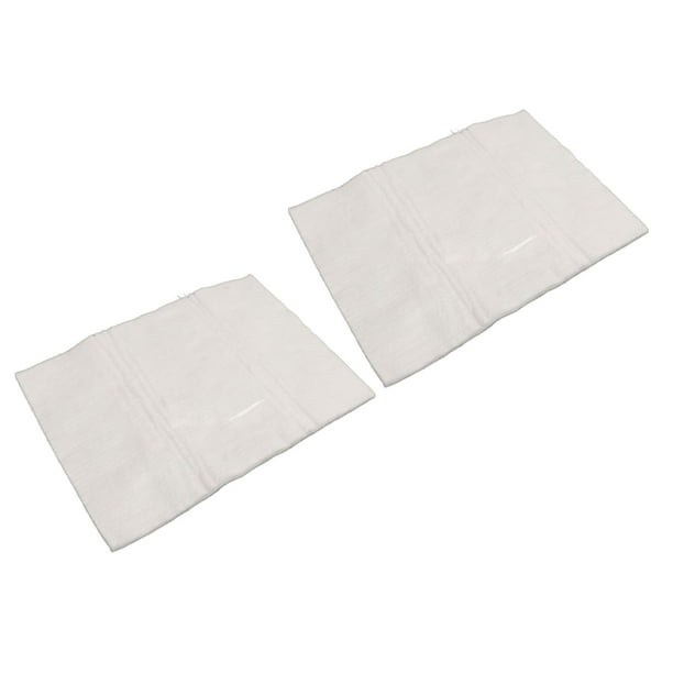 2 silenciadores de tubo de escape para motocicleta, de algodón y fibra de vidrio, 35 x 25 cm, tela de embalaje que absorbe el sonido