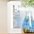 thumbnail image 1 of Air Acondicionador Pequeño, Ventiladores Duales Auticos 3 Velocidades Bajo Ruido de 120 ml Mini Motor USB de Refrigerador de Aire de Agua Grande para El Hogar, 1 of 7