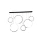 thumbnail image 4 of Lámpara Candil Colgante LED Bubbles Luxica Lighting Cromo, 4 of 5