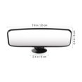 thumbnail image 2 of Shisuyan WINOMO Universal Car Rear View Mirror Interior Suction Cup Wide Angle Mirror for Truck SUV Van Mounted on Windshield, 2 of 9
