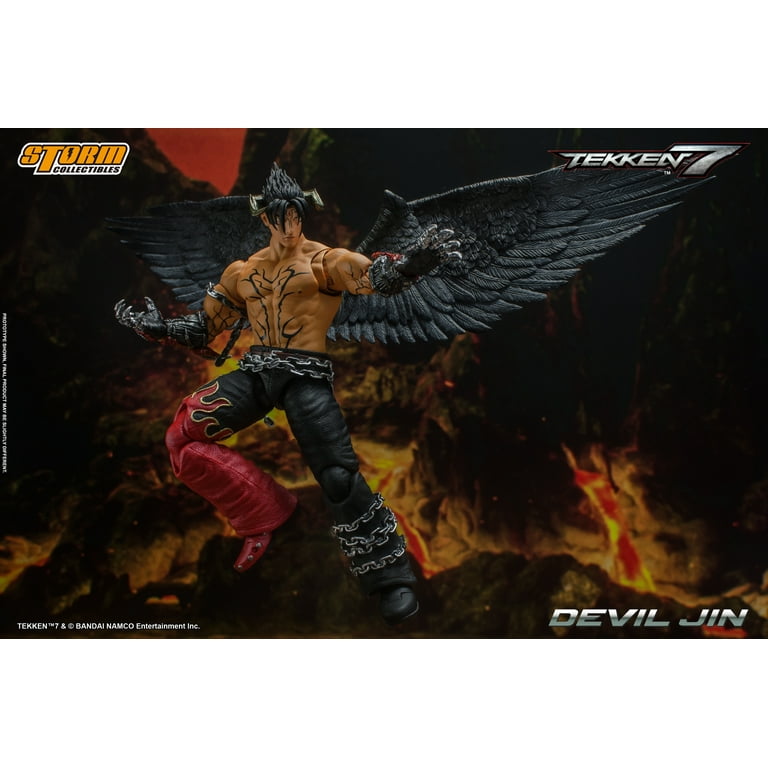 Storm Collectibles Devil Jin Figure, 1/12 Scale, Articulated