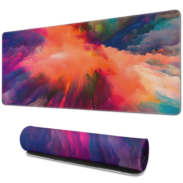 Gaming Mouse Pad, Large Extended Mouse Pad Big Computer Mousepad for Home Office Gaming Work 31.5x11.8in