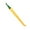 Yellow-YE Home Decor, variant on JJV 1 Pc Chili Shaped Pen Creative Vegetable Black Ink Pen with 0.5mm Tip for Writing Drawing Office Supplies Cute Chili Neutral Pens 6.6 Inch 5mL Funny Gifts​​ Green