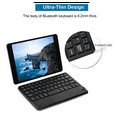 thumbnail image 3 of Ultra-Slim Mini Touchpad Keyboard, Keyboard with Built-in Multi-Touch Trackpad for Smart TV HTPC PC Tablet Laptop, 3 of 9