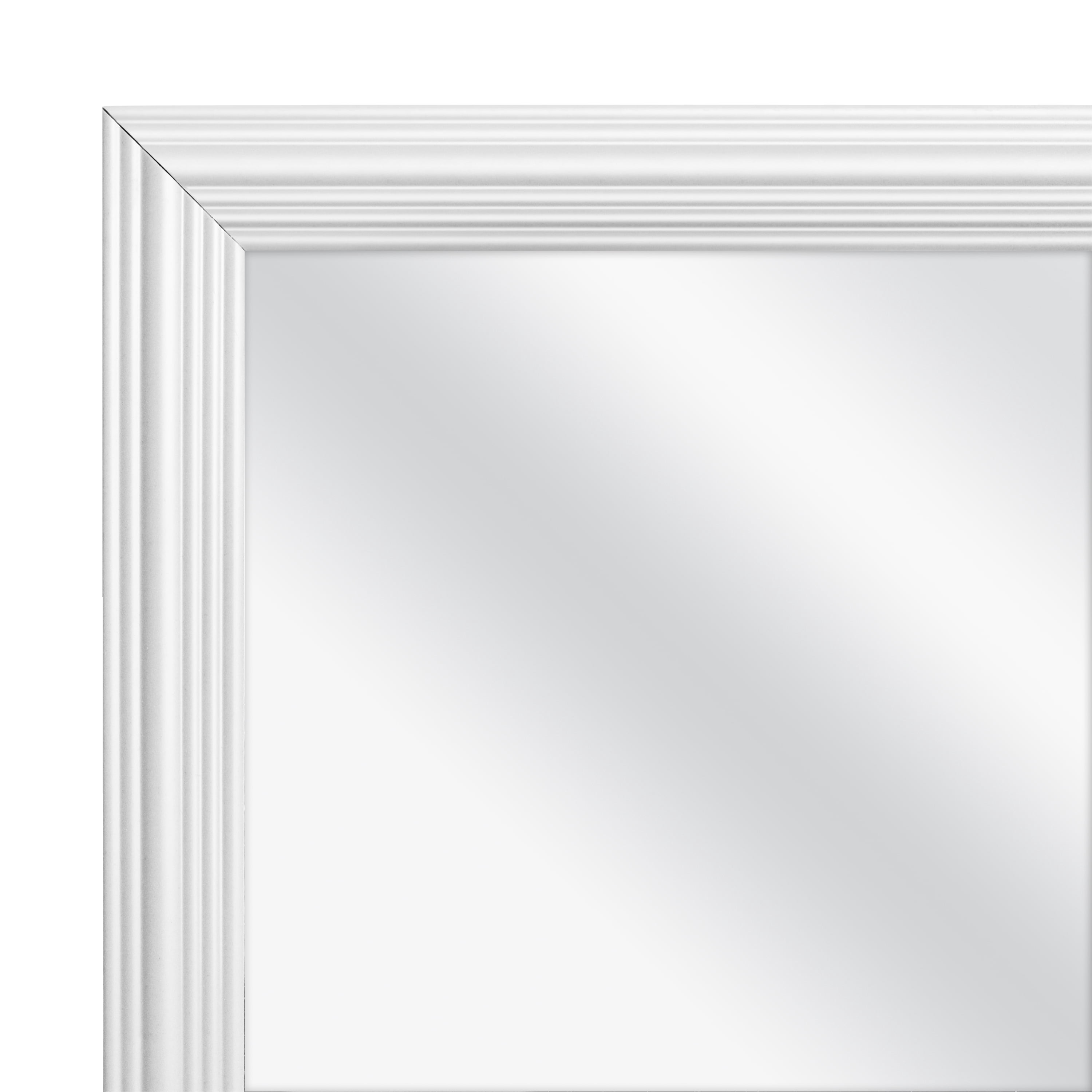 Mainstays 13.38 x 49.38 White Door Mirror