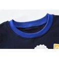 thumbnail image 4 of FEDPOP Toddler Boys Railway Train Graphic Pajamas 2-Piece Long Sleeve Cotton Sleepwear Set Size 4T, 4 of 7