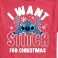 thumbnail image 3 of Lilo & Stitch - I Want A Stitch For Christmas - Men's Short Sleeve Graphic T-Shirt, 3 of 5