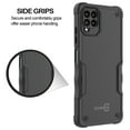 thumbnail image 6 of CoverON For TMobile REVVL 6 Pro 5G/ T-Mobile REVVL 6x Pro 5G Case, Military Grade Heavy Duty Rugged Phone Cover Grip, Black, 6 of 10