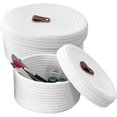thumbnail image 1 of Panier de Rangement Cosmétique avec Couvercle : Panier avec Couvercle, Paniers de Rangement, Boîtes de Rangement, Panier de Rangement en Rotin avec Couvercle, Boîte de Rangement, 1 of 5
