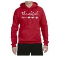 thumbnail image 2 of Cute Positive Christian Spirit Thankful Inspirational/Christian Unisex Graphic Hoodie Sweatshirt, Red, Small, 2 of 3