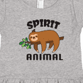 thumbnail image 4 of Inktastic My Spirit Animal is a Sloth with Sloth Illustration Girls Toddler Dress, 4 of 5