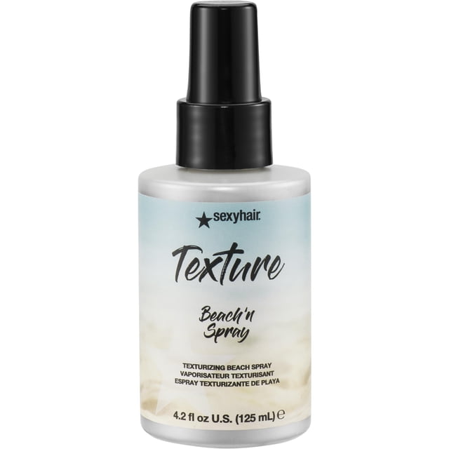 SexyHair Texture Beach’n Spray Spray Texturizante Efecto Playa, 4.59 ml | Mantiene el Brillo Natural | Resistente a la Humedad hasta 24 h | Todo Tipo de Cabello