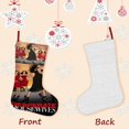 thumbnail image 3 of Desperate Housewives-theme Christmas Stockings，Fine white linen for Stairs Fireplace Hanging Xmas Home Decor Christmas gift17.7"X12.6"(45cm×32cm), 3 of 5