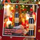 thumbnail image 3 of 6 juegos de funda para botella de vino de Navidad, suéter de punto, vestido de botella de vino, funda para botella de vino de muñeco de nieve de Papá Noel para decoraciones navideñas, suéter de Navida, 3 of 5