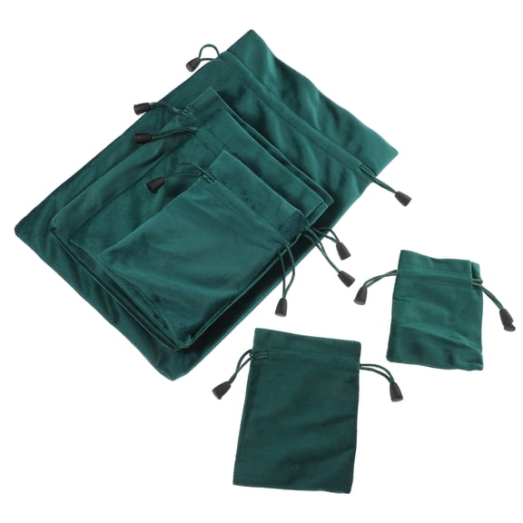 6 Pcs Velvet Storage Bag Gift Bags for Presents Drawstring Bags Small Jewelry Storage Pouches Gift Packing Bags