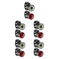 thumbnail image 2 of relayinert Headlight Bike Head Light Front Rear Lamps Warning Lamp Red White 27.5x26mm 5Set, 2 of 6