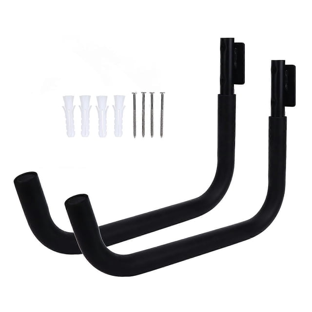 Kayak Rack Wall Mounted 45KG Load Bearing Kayak Wall Mount Profession Galvanized Steel Kayak Storage Rack for Garage Indoor