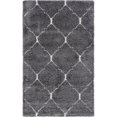 thumbnail image 1 of Unique Loom Tapis à Motif de Losanges Rabat 5 Pieds x 8 Pieds Rectangle Gris/ivoire, 1 of 1