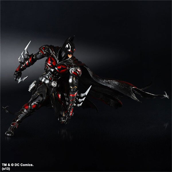 Marvel Black Arts Figuras de acción Juguetes Spiderman Joker Quinn Iron Man Deadpool Wolverine Capitán América Regalo perfecto zhangmengya LED