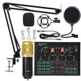 thumbnail image 2 of Condenser Wireless Microphone Set BM800 Microphone Black-Silver BM800+V9xPro set (small set), 2 of 5