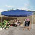 thumbnail image 6 of Pop Up Canopy 10'x10' Heavy Duty Instant Tent with 4 Weight Bags, Commercial Sun Shelter, Portable Canopy Shelter for Patio, Backyard, Bench, Garden, 6 of 6