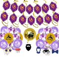 thumbnail image 1 of Decorative Eid Mubarak Backdrop For Home Party Púrpura Dorado, 1 of 3