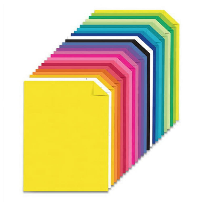 Color Paper - Spectrum Assortment, 24 lb Bond Weight, 8.5 x 11, 25 Assorted Spectrum Colors, 200/Pack | Bundle of 10 Packs