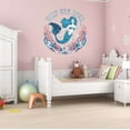 thumbnail image 2 of Deep Sea Diva Majestic Elegant Graceful Mermaid Cartoon Wall Art Sticker Designs Vinyl Stickers For Home House Walls Rooms Windows Bedroom Decoration Size (20x20 inch), 2 of 3