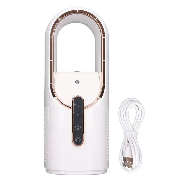 Ventilador humidificador silencioso Sincero sin aspas con 3 velocidades de enfriamiento y carga USB portátil