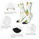 thumbnail image 4 of Fotbe happy dog. St. Patricks Day Calcetas Largas con Estampado para Hombre y Mujer – Calcetas de Compresión Transpirables y Elásticas, Viajar y Uso Diario Talla 5-11, 4 of 6