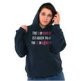 thumbnail image 3 of Christian Pink Ribbon Breast Cancer Hoodie Sweatshirt Women Brisco Brands L, 3 of 6