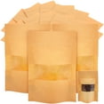 thumbnail image 1 of 100Pcs Versatile Wrapping Bags Bakery Packaging Bags Convenient Paper Bags Snack Food Bags, 1 of 8