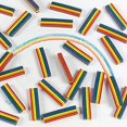 thumbnail image 2 of Lápices de colores Fun Express Rainbow, 6 colores (25 unidades), 2 of 3