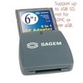 thumbnail image 3 of Sagem CompactFlash to MS Pro/MS/MMC/SM/SD/xD Card Adapter - Turn your CF Type I Card Slot into a 6-in-1 Card Reader!, 3 of 4