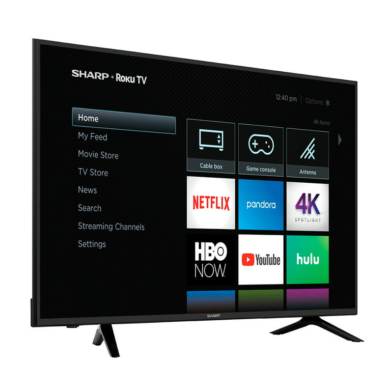 Sharp 65? Class 4K Ultra HD (2160P) Roku Smart LED TV ( 65Q7330U) 