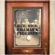 Rice Rice Hillman and Pedersen