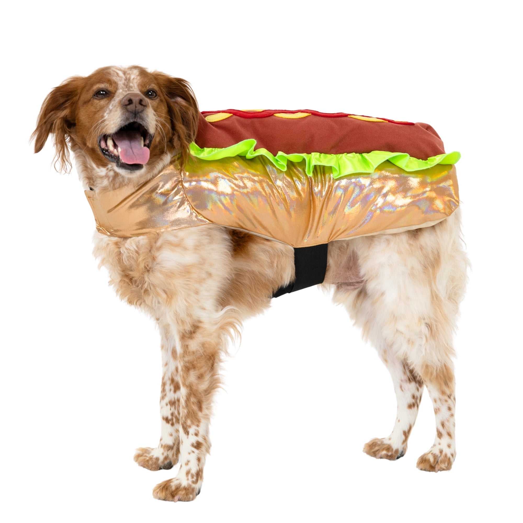 Vibrant Life Halloween Hot Dog Costume for Dogs, Multicolor, Medium