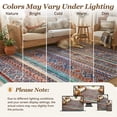 thumbnail image 2 of SIXHOME 5'x8' Tribal Geometric Area Rug Large Indoor Carpet for Living Room Bedroom Dining Room Boho Decor Green, 2 of 6
