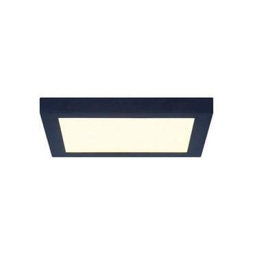 DL-11C-22SC-BK-C-Canarm Inc-22W 1 LED Square Flush Mount-1 Inches Tall and 11 Inches Wide-Black Finish